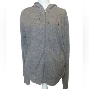 Polo Ralph Lauren Women’s Large in Gray Zip-Up Hoodie